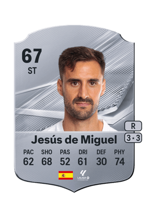 Jesús de Miguel - 67 - Rare