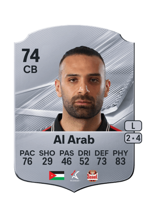 Yazan Al Arab FC 27 card
