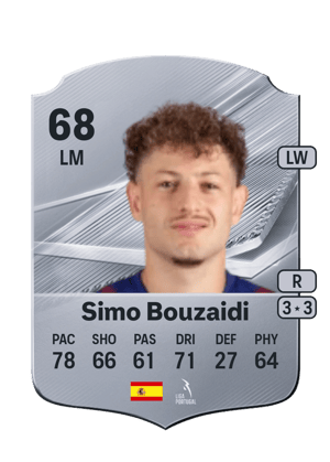 Simo Bouzaidi - 68 - Rare