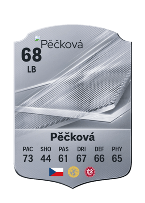 Pěčková - 68 - Rare