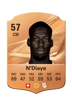 N'Diaye - 57 - Rare