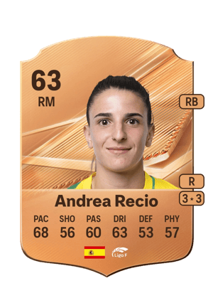 Andrea Recio - 63 - Rare
