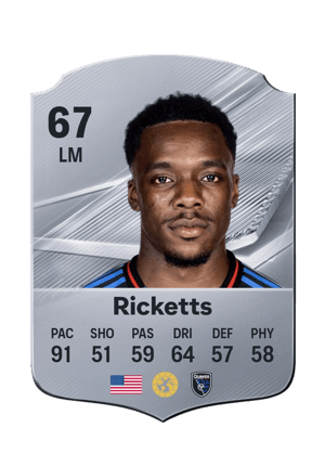 Ricketts - 67 - Rare