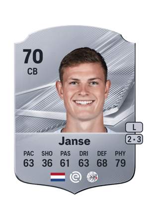 Janse - 70 - Rare