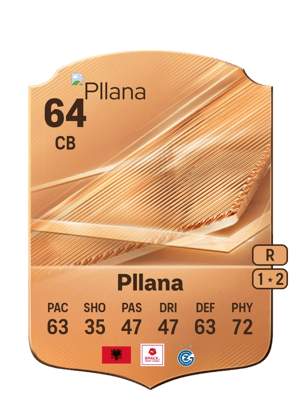 Pllana - 64 - Rare