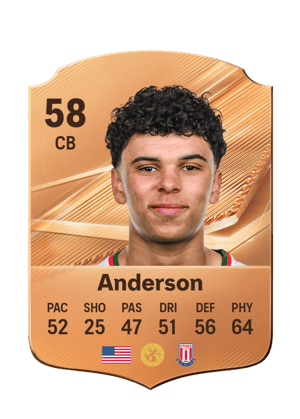 Anderson - 58 - Rare