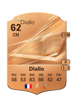 Diallo - 62 - Rare