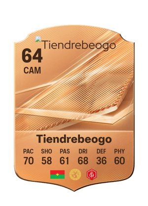 Tiendrebeogo - 64 - Rare