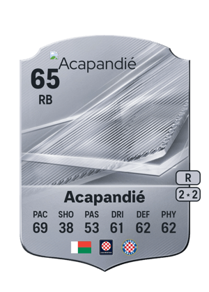 Acapandié - 65 - Rare