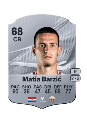 Matia Barzić - 68 - Rare
