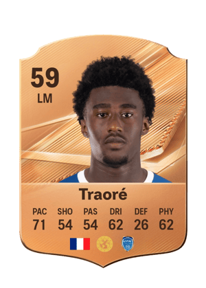 Traoré - 59 - Rare