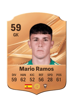 Mario Ramos - 59 - Rare