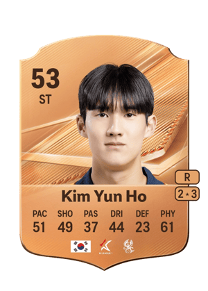Kim Yun Ho - 53 - Rare