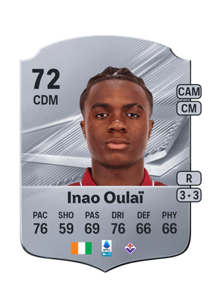 Inao Oulaï - 72 - Rare