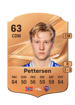 Pettersen - 63 - Rare