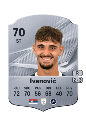 Ivanović - 70 - Rare