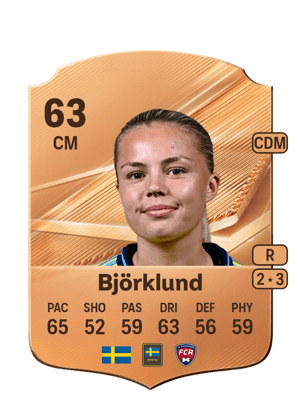 Björklund - 63 - Rare