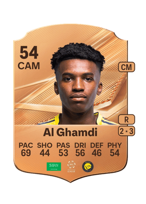 Al Ghamdi - 54 - Rare