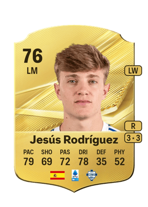 Jesús Rodríguez - 76 - Rare