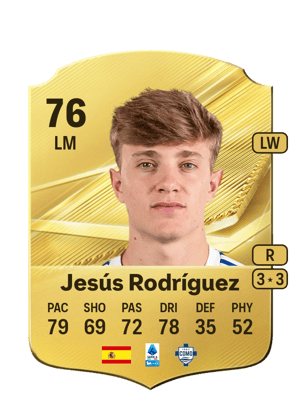 Jesús Rodríguez - 76 - Rare