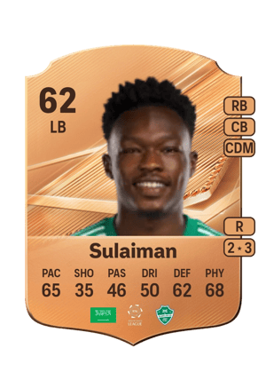 Sulaiman - 62 - Rare