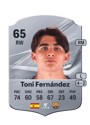 Toni Fernández - 65 - Rare
