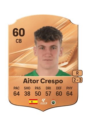 Aitor Crespo - 60 - Rare
