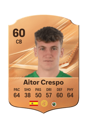 Aitor Crespo - 60 - Rare