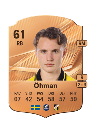 Öhman - 61 - Rare