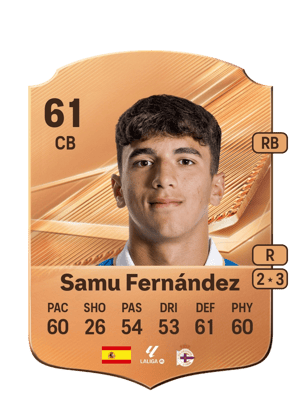 Samu Fernández - 61 - Rare