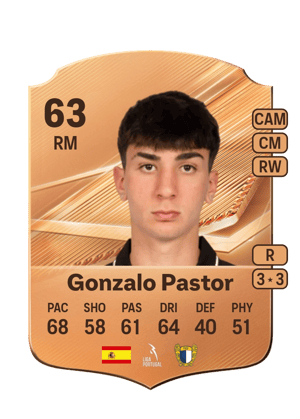 Gonzalo Pastor - 63 - Rare