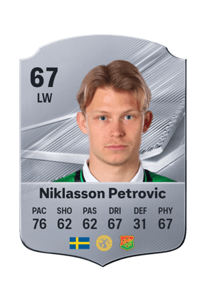Niklasson Petrovic - 67 - Rare