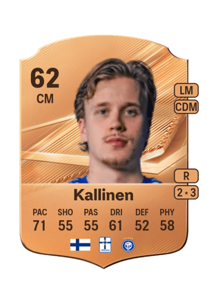 Kallinen - 62 - Rare