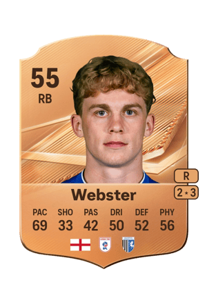 Webster - 55 - Rare