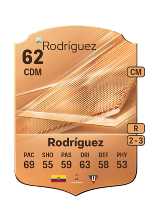 Rodríguez - 62 - Rare