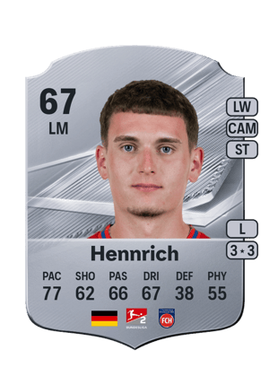 Hennrich - 67 - Rare