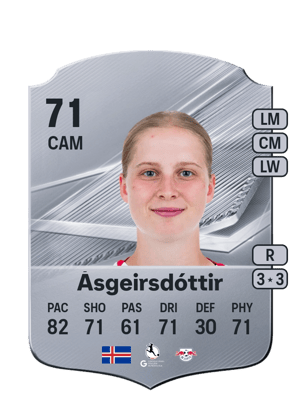 Ásgeirsdóttir - 71 - Rare