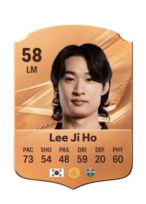 Lee Ji Ho - 58 - Rare