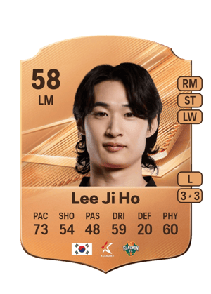 Lee Ji Ho - 58 - Rare
