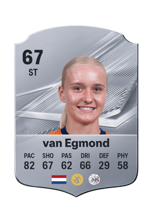 van Egmond - 67 - Rare