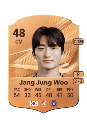 Jang Jung Woo - 48 - Rare