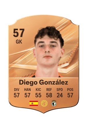 Diego González - 57 - Rare