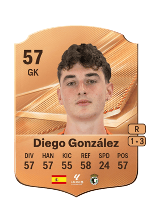 Diego González - 57 - Rare