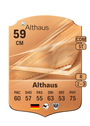 Althaus - 59 - Rare