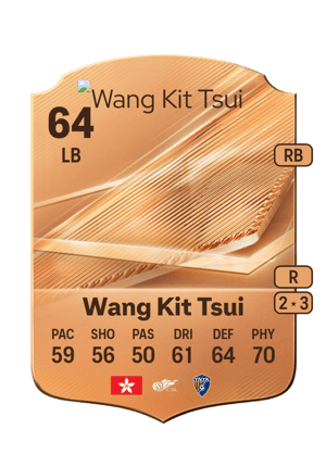 Wang Kit Tsui - 64 - Rare