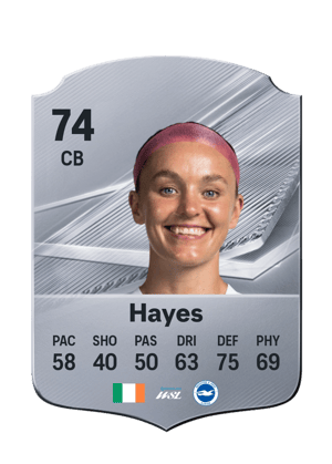 Hayes - 74 - Rare