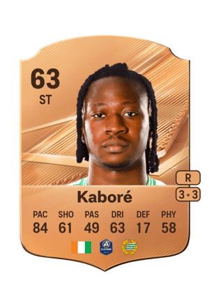 Kaboré - 63 - Rare