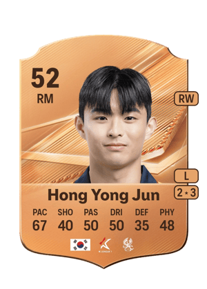Hong Yong Jun - 52 - Rare