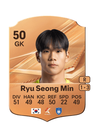 Ryu Seong Min - 50 - Rare