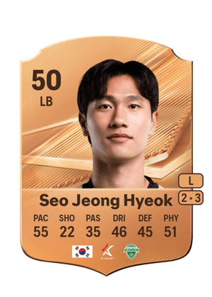 Seo Jeong Hyeok - 50 - Rare